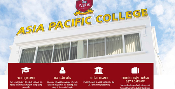 Asia Pacific College – APC (Hệ thống trường Quốc tế Châu Á Thái Bình Dương)
